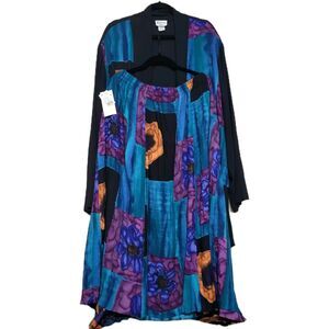 Colorful Floral Women's Dress